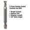 Gs Tooling 1/8" Diameter x 3/8" Shank 2-Flute Regular Length Double Ended Blue Series Carbide End Mills 101300 - alternate 4